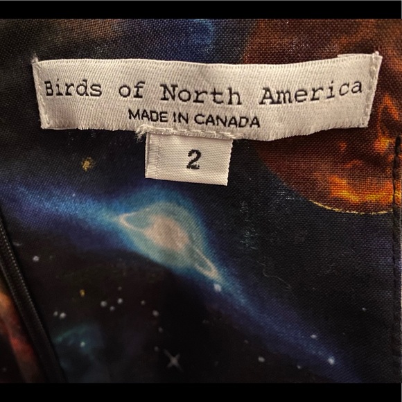Birds of North America “Intergalactic” Dress Sz 2 - Picture 2 of 4